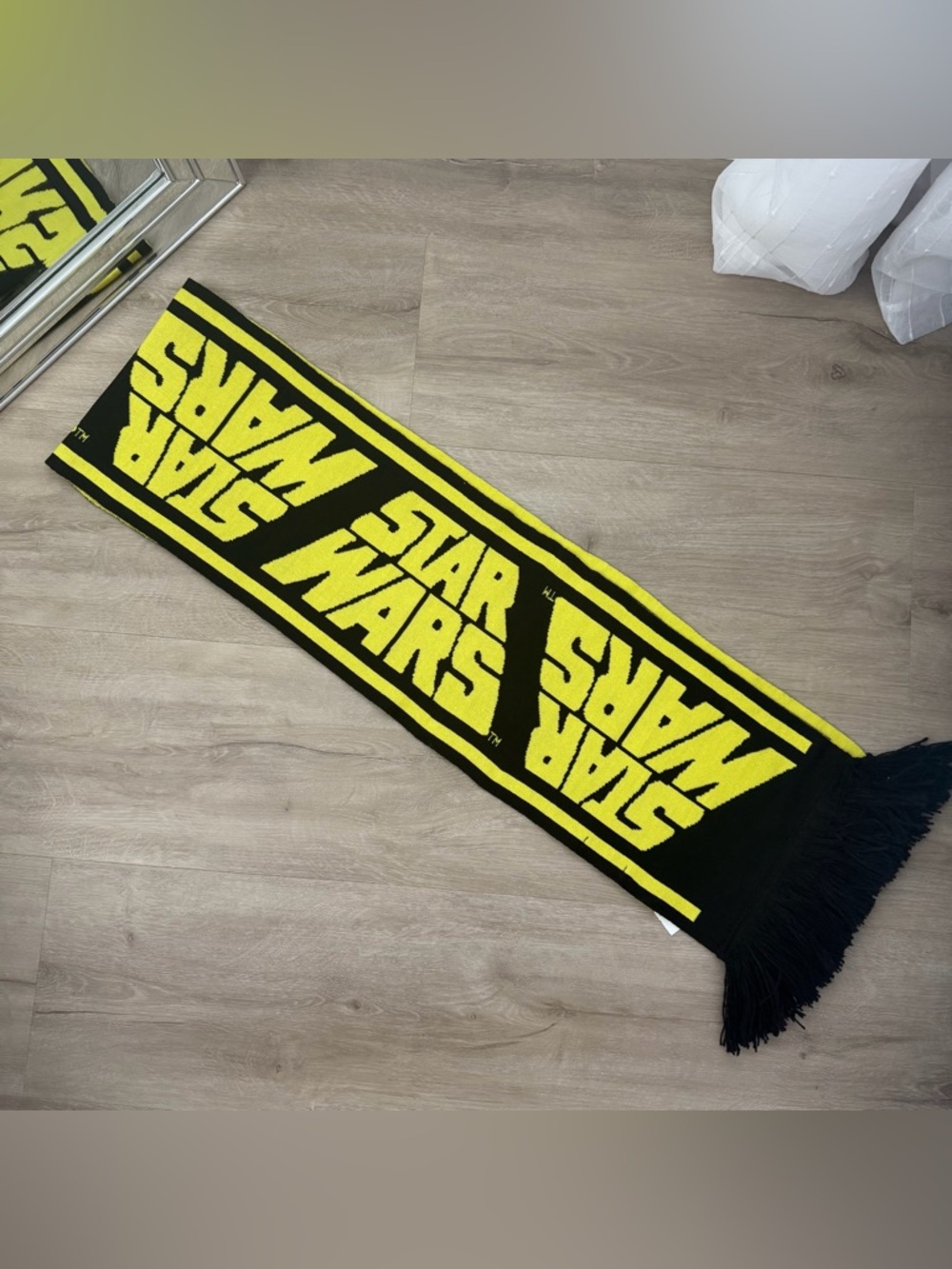 Star Wars Black and Yellow Scarf